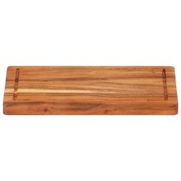 VidaXL Deska do krojenia, 35x25x2,5 cm, lite drewno akacjowe